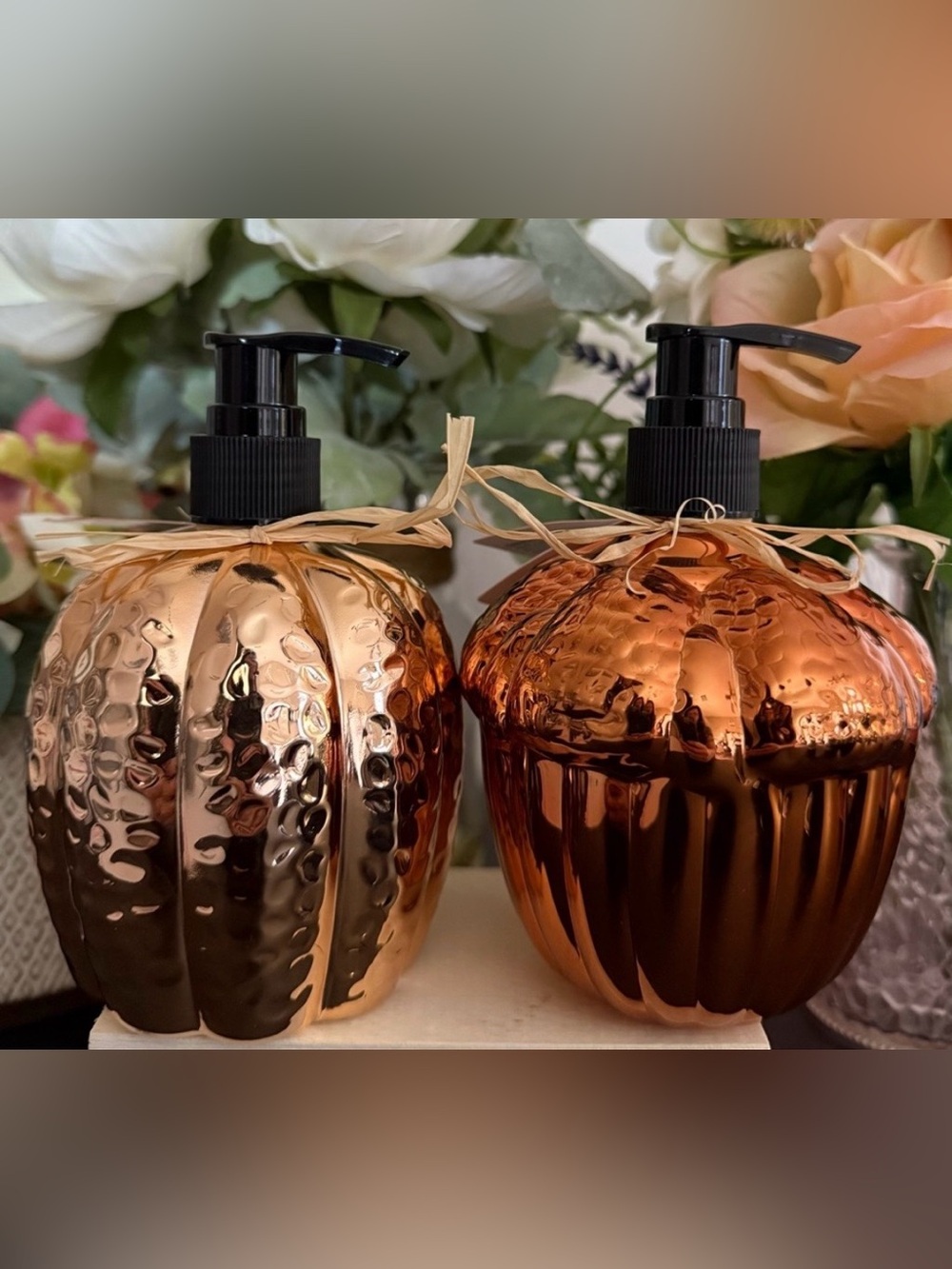 🆕🍂 SALE! AMERI BEAUTY LIMITED EDITION DECORATIVE FALL HANDSOAP SET. BRAND NEW!